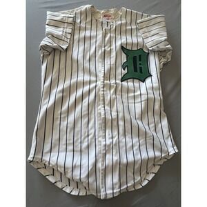 Vintage Wilson Pinstripe Baseball Jersey Made in USA "D" Size 40